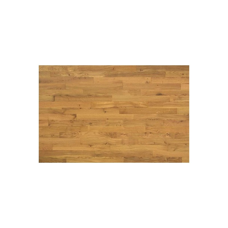 Massiv Eg Nordic Skibsparket. Harmony. Dim. 14 mm x 129 x 0-1890 mm. Ultramat lakeret.