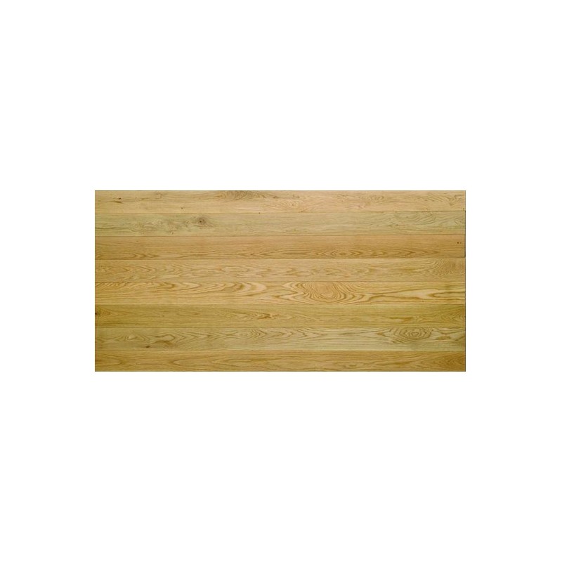 Massiv Eg Nordic Skibsplank. Classic. Dim. 20,5 mm x 140 x 600-2400 mm. Ultramat lakeret.