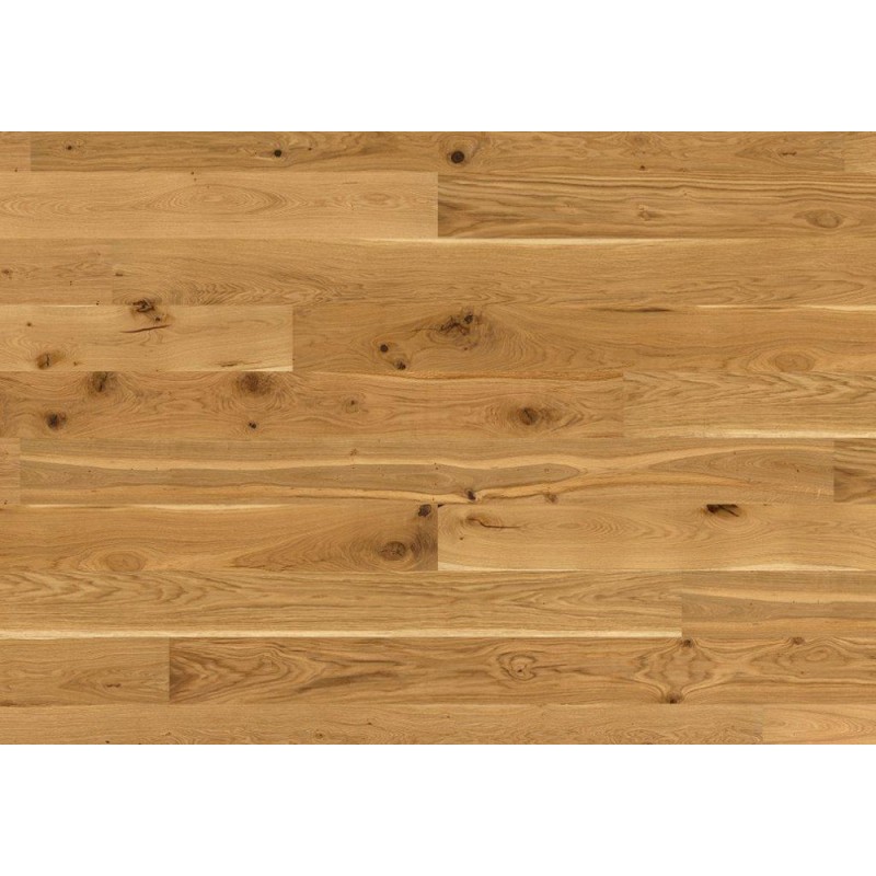 Lamel Eg Plank. Colorful. Ruder. Dim. 14 x 195 x 2390 mm. Natur olie.