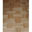 Lamel Eg 3 stav. Hollandsk Mønster. 4 stave på tværs. Lenk. Select. Dim. 22 x 167 x 2160 mm. Natur matlak.