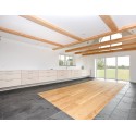 Dansk Eg Planker. Massiv. Natur. Dim. 30 x 210 mm. Ubehandlet.