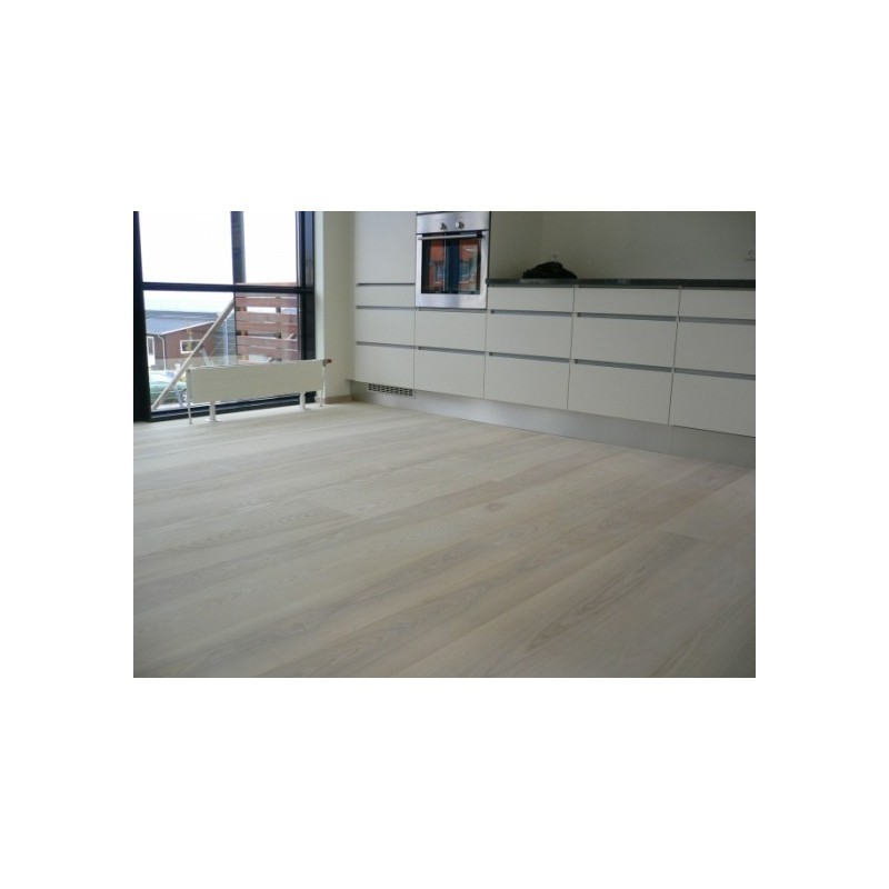 Dansk Ask Planker. Massiv. Natur. Dim. 30 x 160 mm. Ubehandlet.