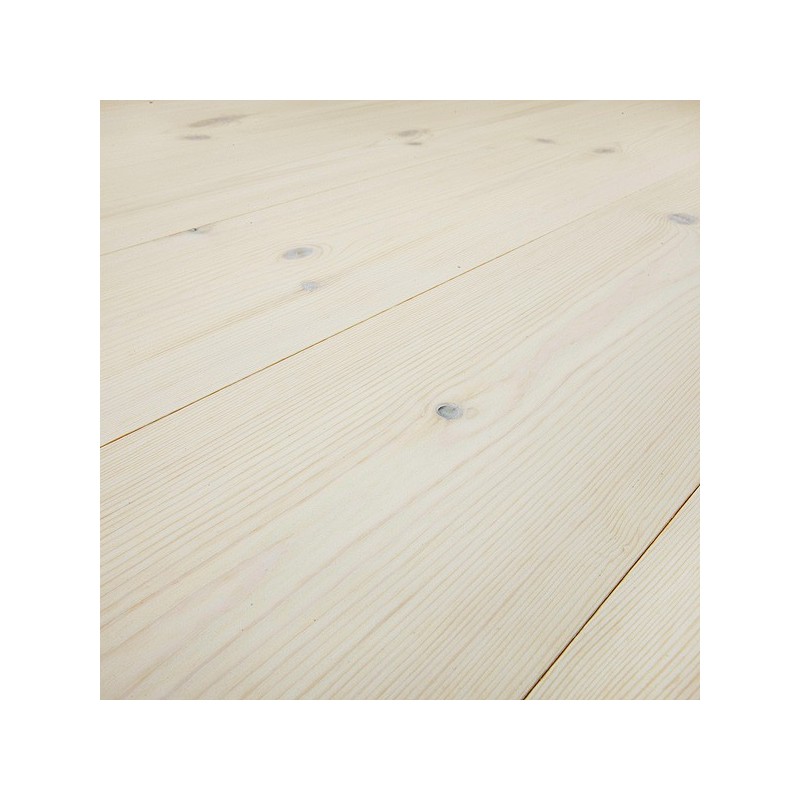 TREND. Massiv Fyr Planker. Standard. Dim. 20 x 135 mm. Hvid Lakeret.