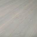 TREND. Massiv Fyr Planker. Standard. Dim. 25 x 180 mm. Grå voks behandlet.