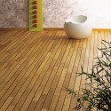 Massiv Acacia. Navylam+. Dim. 11 mm x 86 x 300-1200 mm. Naturolieret.