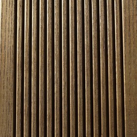 Massiv FSC Thermo Ask Terrasseplanker. Dim. 21 x 125 mm. Glat/Glat. Længde: 1800-3600 mm.
