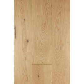 Ubehandlet. 21 mm Massiv plankegulv af Europæisk eg. Bredde 180 mm. Select.