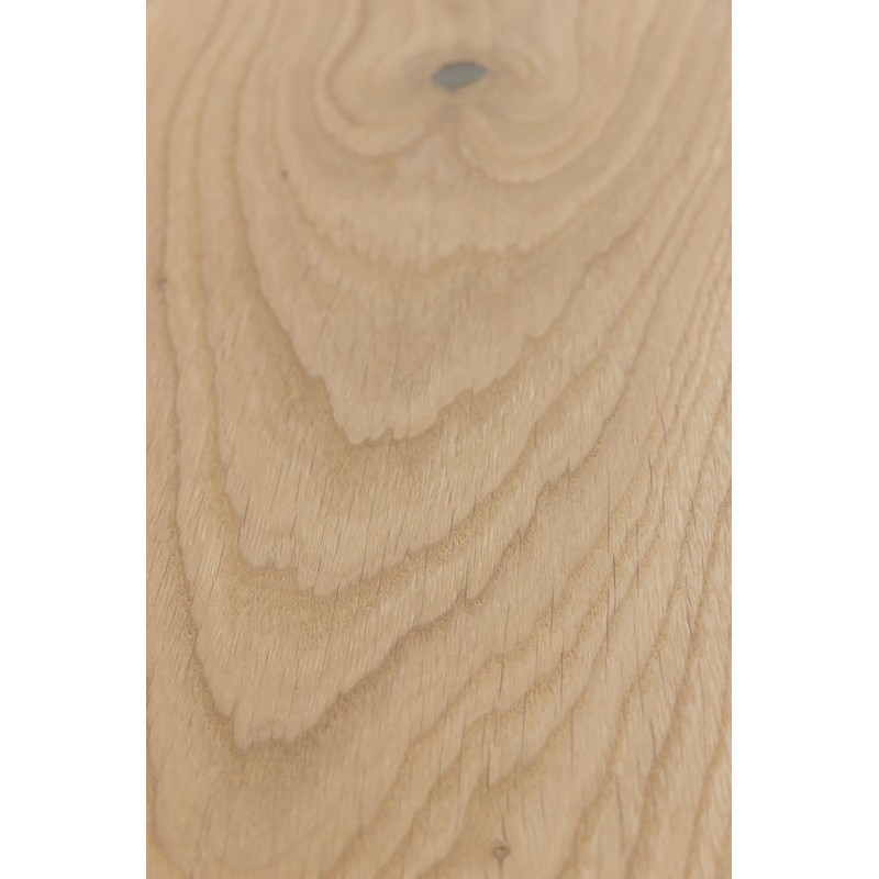 Ubehandlet. 15/4 mm Lamel sildebens planker i Europæisk eg. Bredde 120 mm. Markant.