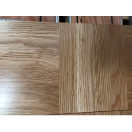 Lamel Eg 3 stav. Hollandsk Mønster. 4 stave på tværs. Light Agno. Select. Dim. 22 x 200 x 3120 mm. Semi Natur matlak.