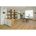Bambus Planker. Massiv. Dim. 19 x 150 x 1900 mm. Nordic Grey. Hvid matlak.