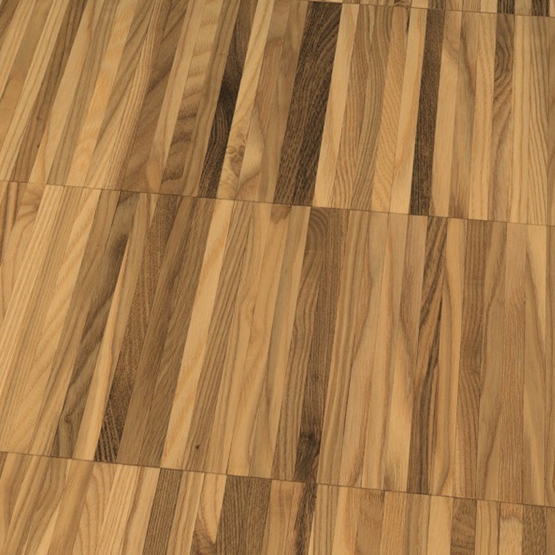 Massiv Ask Højkantsparket. Industri. Dim. 10 mm x 8 mm x 160 mm. Ubehandlet.