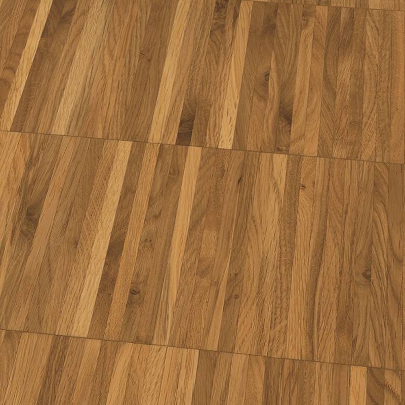 Massiv Eg Højkantsparket. Industri. Dim. 10 mm x 8 mm x 160 mm. Ubehandlet.