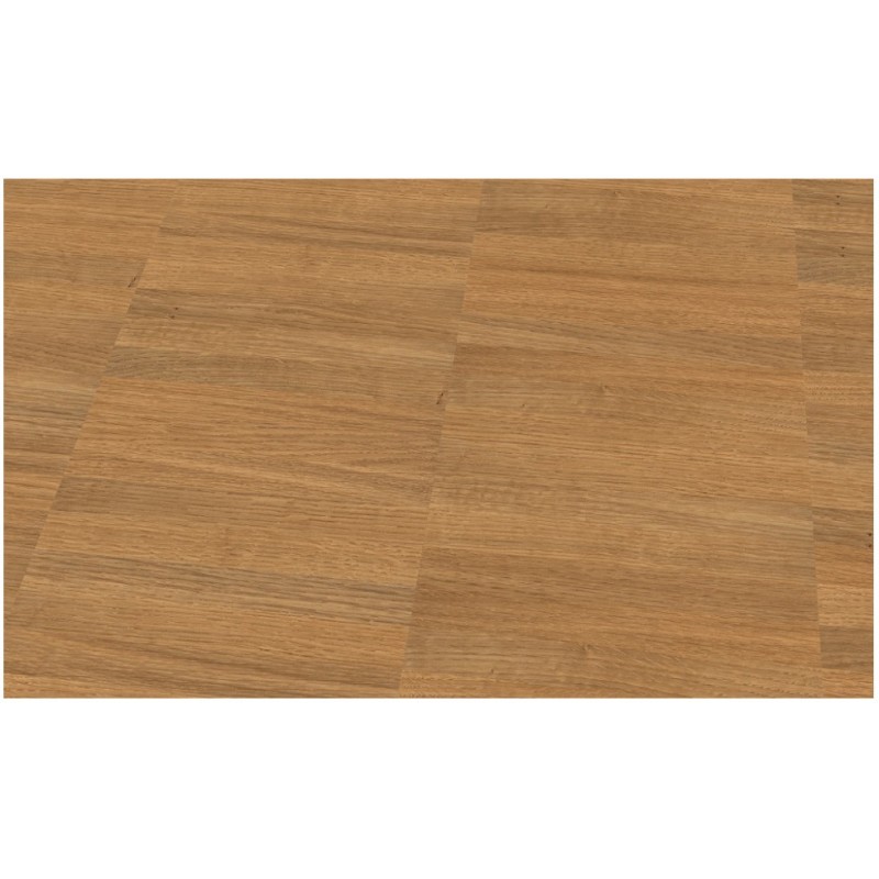 Massiv Eg Mosaikparket. Parallel. Rustikal. Dim. 8 mm. Ubehandlet.