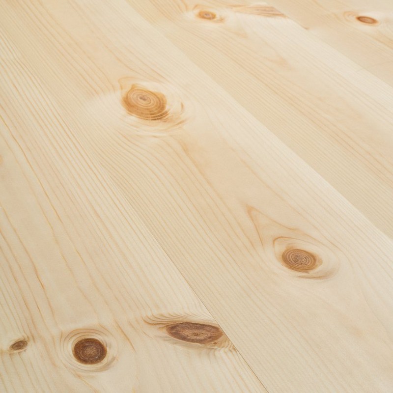 Massiv Fyr Planker. Natur. Skarpkantet. Dim. 30 x 137 mm. Ubehandlet.
