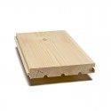 Massiv Fyr Planker. Natur. Skarpkantet. Dim. 30 x 185 mm. Ubehandlet.
